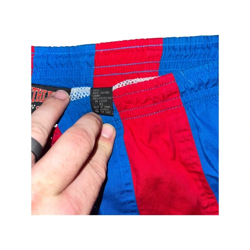 Vintage 90’s Athletic Works Lined Swim Trunks: Adult Men’s XL: GUC: Retro Style